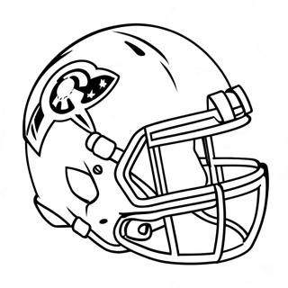 Page De Coloriage De Casque Nfl De Dessin Anime 86596-27304
