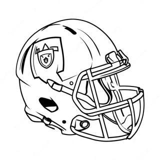 Page De Coloriage De Casque Nfl Realiste 86597-27305