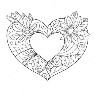 Saint-Valentin Pages À Colorier