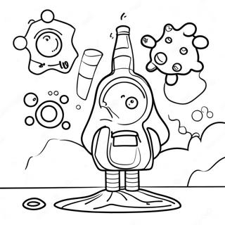 Page De Coloriage De Projet Scientifique Creatif De 4eme Annee 86698-27378