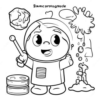 Page De Coloriage De Projet Scientifique Creatif De 4eme Annee 86698-27379