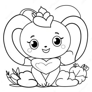 Douce Page De Coloriage Je Taime Maman 86876-27514