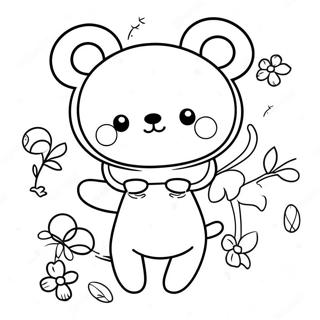 Page De Coloriage Rilakkuma Cinnamoroll 86926-27552