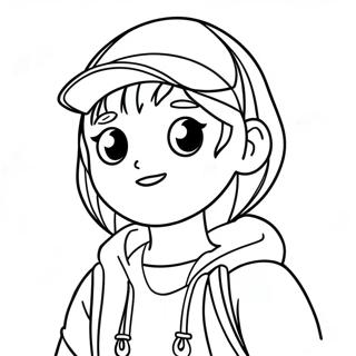 Cool Gacha Life Tomboy Page De Coloriage 87132-27714