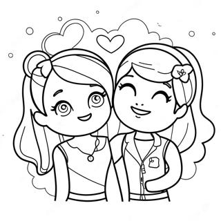 Page De Coloriage Bff 87157-27732