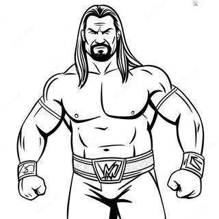 Page De Coloriage Wwe 87259-27802