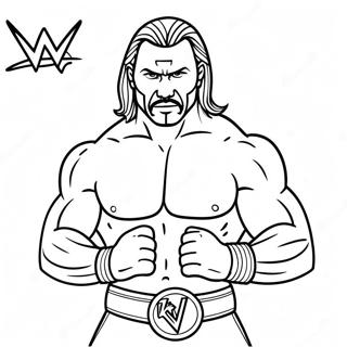 Page De Coloriage Wwe 87259-27803