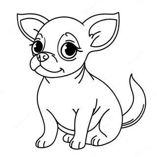 Chihuahua Pages À Colorier