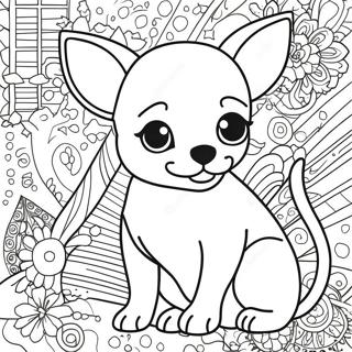 Page De Coloriage De Chihuahua 87491-27983