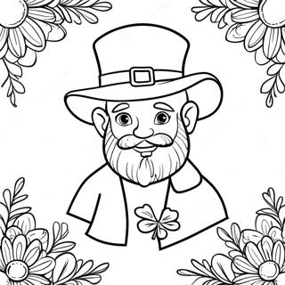 Saint Patrick Pages À Colorier