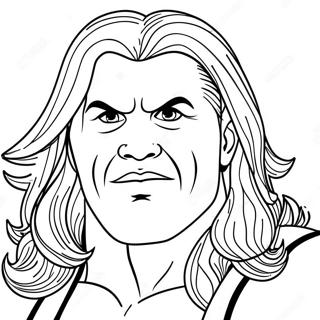 Wwe 3d Page De Coloriage 87953-28341