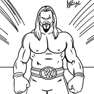 Wwe 3d Page De Coloriage 87953-28343