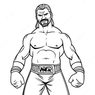 Wwe 3d Page De Coloriage 87953-28344