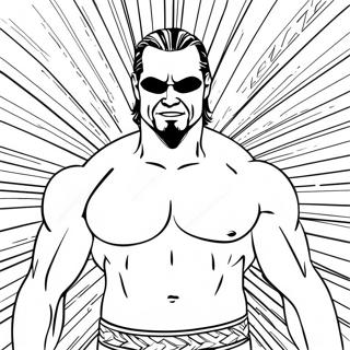 Wwe 3d Page De Coloriage 87953-28521