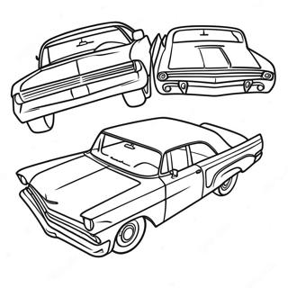 Page De Coloriage De Low Rider Classique 88160-28681