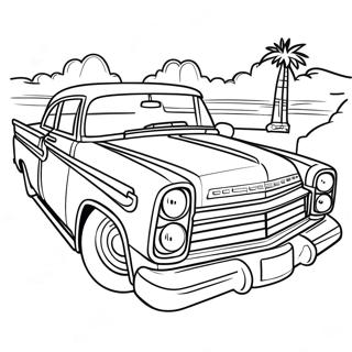 Page De Coloriage De Low Rider Classique 88160-28683