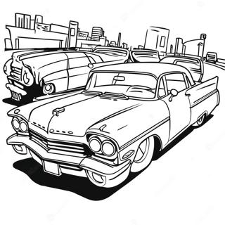 Page De Coloriage De Low Rider Classique 88160-28684