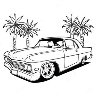 Page De Coloriage De Low Rider Vintage 88161-28687