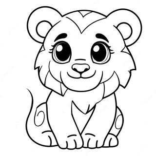 Page De Coloriage De Mignon Petit Leo 88185-28701