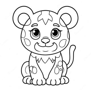 Page De Coloriage De Mignon Petit Leo 88185-28702