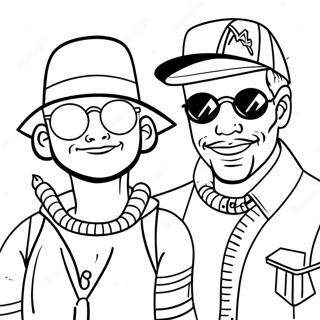 Page De Coloriage De Personnages Geniaux 88235 28741