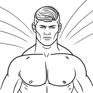 Page De Coloriage De Cody Rhodes 88285-28779