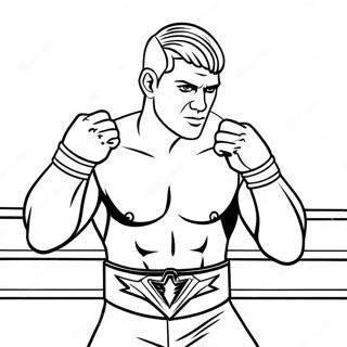 Page De Coloriage De Cody Rhodes En Action 88286-28784