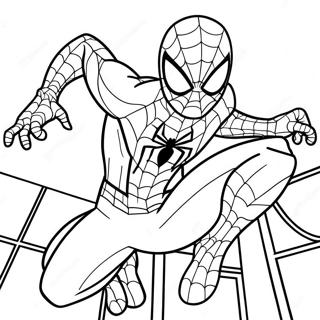 Spider Man Et Hello Kitty Pages À Colorier