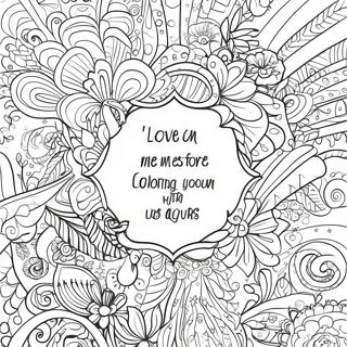 Page De Coloriage De Citation Inspirante Pour Adultes 88415-28879