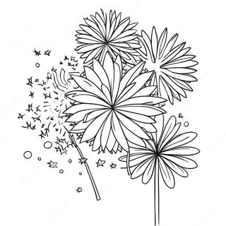 Page A Colorier Celebration De Feux Dartifice Eclatants 88496-28949