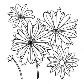 Page A Colorier Celebration De Feux Dartifice Eclatants 88496-28952