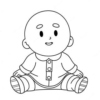 Caillou Pages À Colorier