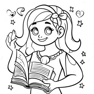 Page De Coloriage Dork Diaries 88982-29315