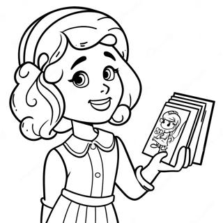 Page De Coloriage De Personnage Drole De Dork Diaries 88983-29318