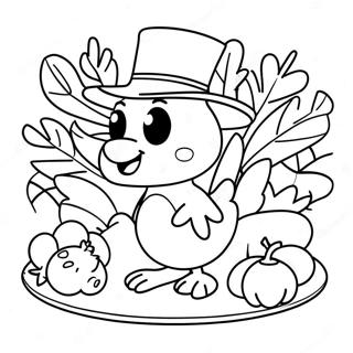 Page De Coloriage De Thanksgiving Bluey 89008-29336