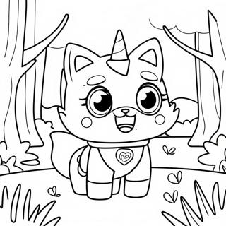 Unikitty Pages à colorier