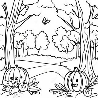 Automne Pour Adultes Pages À Colorier