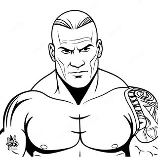 Page De Coloriage Wwe 89574-29775