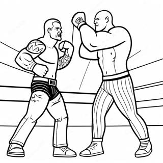 Page De Coloriage Match De Championnat Wwe 89575 29779