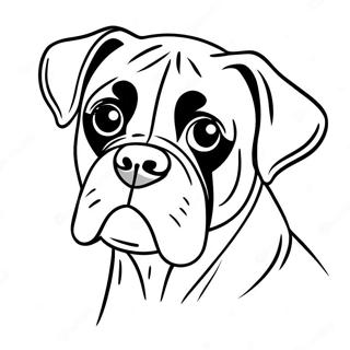 Page De Coloriage Chien Boxer 89703-29876