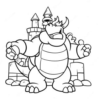 Bowser Pages À Colorier