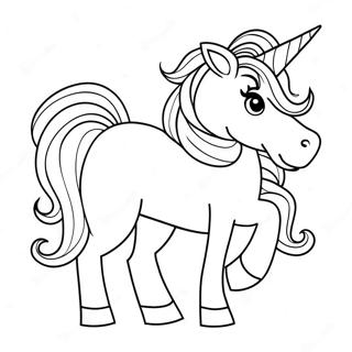 Licorne Réaliste Pages À Colorier