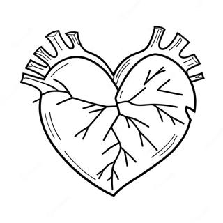 Page De Coloriage Coeur Brise En Colere 90483 30485