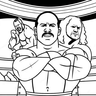 Page De Coloriage Wwe 90531-30514