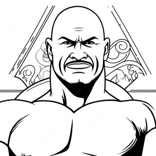 Page De Coloriage Wwe 90531-30515