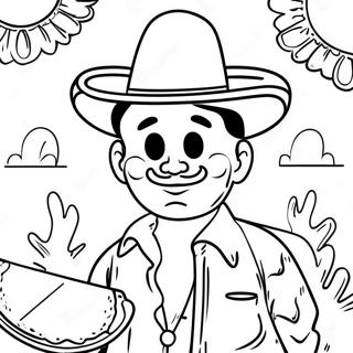 Cinco De Mayo Pages À Colorier