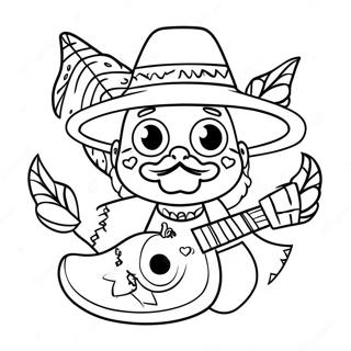 Page De Coloriage Cinco De Mayo 90890-30794