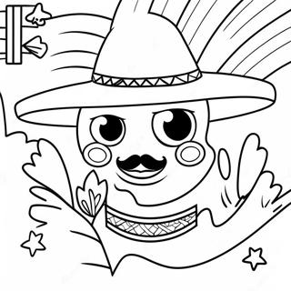 Page De Coloriage Cinco De Mayo 90890-30795