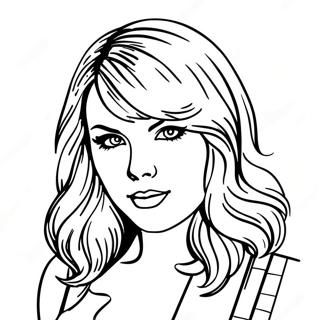 Page De Coloriage Reputation Taylor Swift 90942-30834