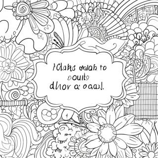 Page De Coloriage De Citations Sarcastiques Pleines Desprit 90994-30877